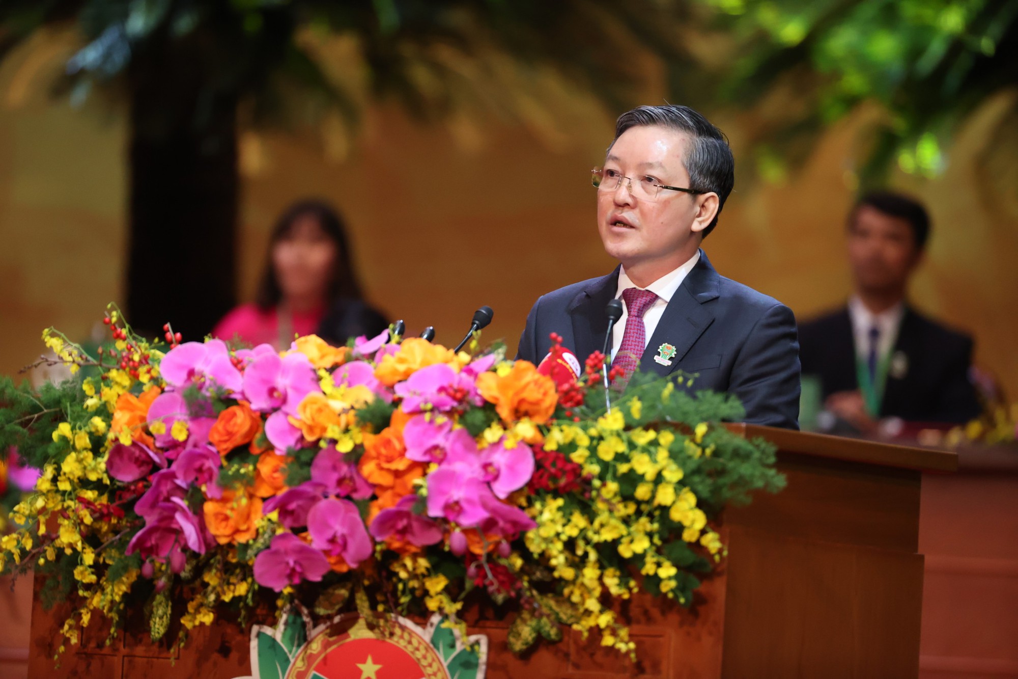 Bài phát biểu khai mạc của Chủ tịch Hội Nông dân Việt Nam Lương Quốc Đoàn tại Đại hội VIII, nhiệm kỳ 2023 – 2028 - Ảnh 1.