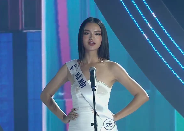 Bán kết Hoa hậu Hoàn vũ Việt Nam 2023: Top 38 thí sinh hô tên, Trương Thanh Diễm gây chú ý - Ảnh 3.
