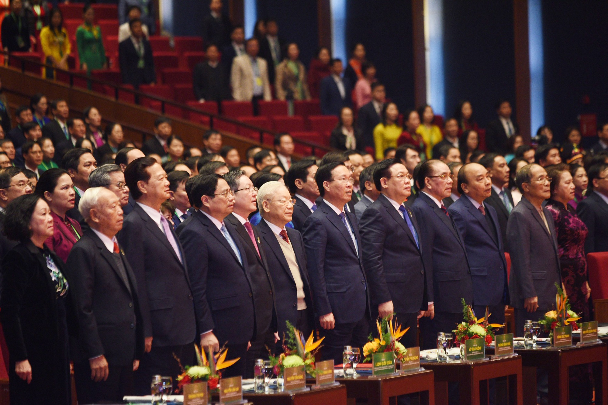 Lãnh đạo Đảng, Nhà nước dự Khai mạc trọng thể Đại hội VIII Hội Nông dân Việt Nam - Ảnh 1.