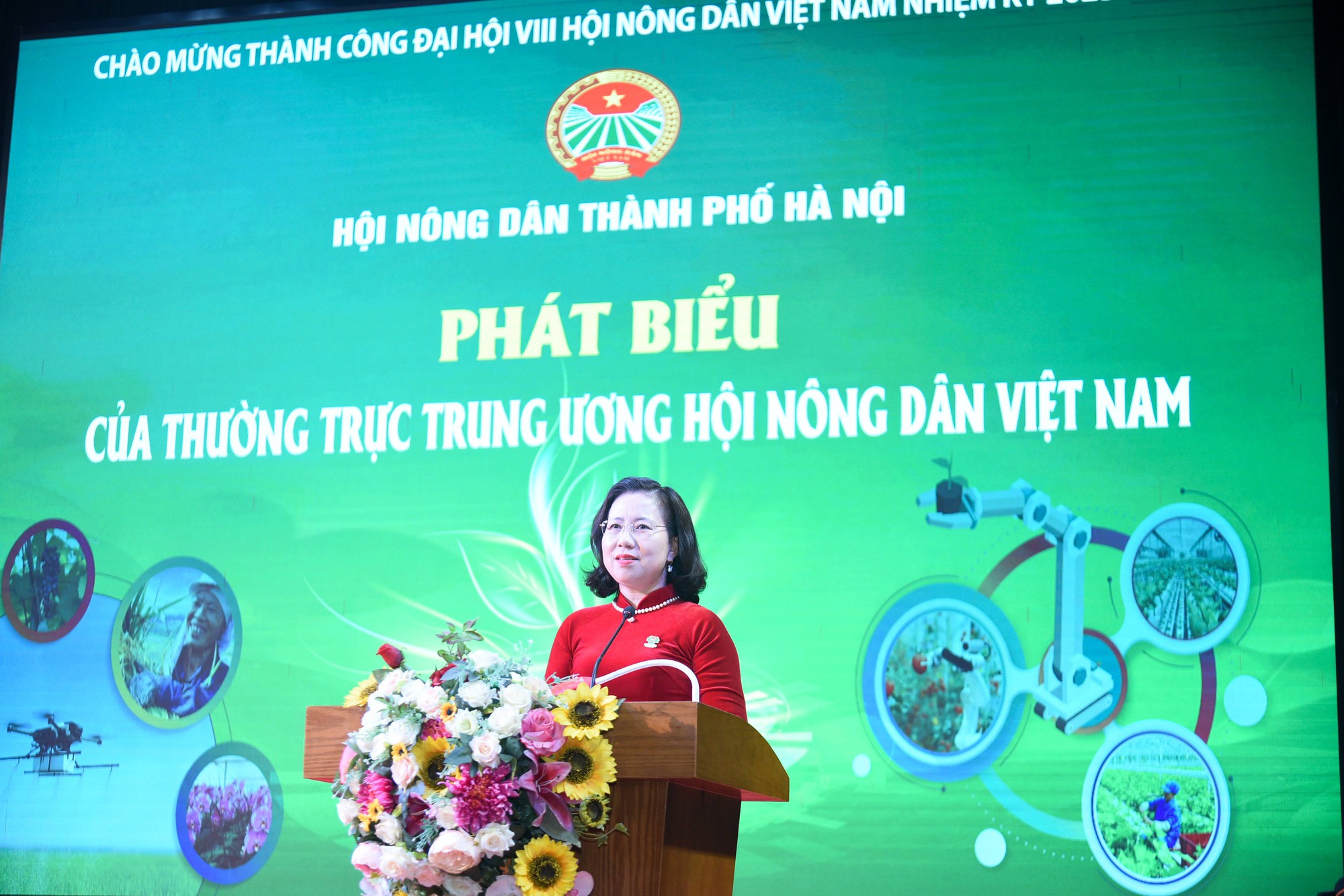 Hội Nông dân Hà Nội tổ chức Lễ mít tinh chào mừng thành công Đại hội đại biểu toàn quốc Hội NDVN lần thứ VIII - Ảnh 5.