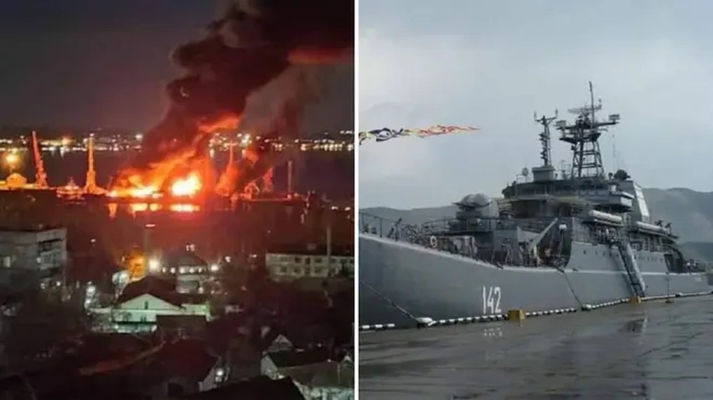 Nga điều tra vụ tàu Novocherkassk bị phá hủy, các chỉ huy phòng không ở Crimea đối diện án phạt nặng - Ảnh 1.