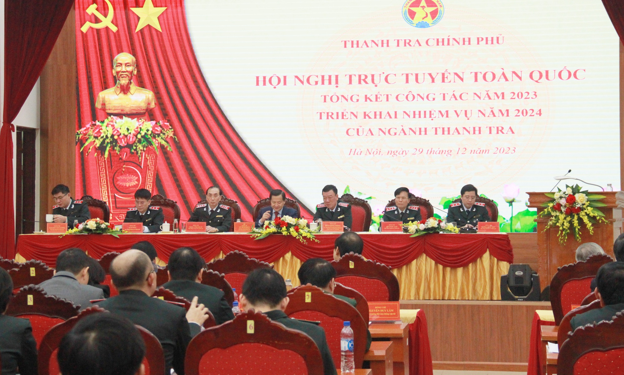 Phó Thủ tướng Lê Minh Khái: Tập trung thanh tra các lĩnh vực nhạy cảm, có nguy cơ tham nhũng cao - Ảnh 1.
