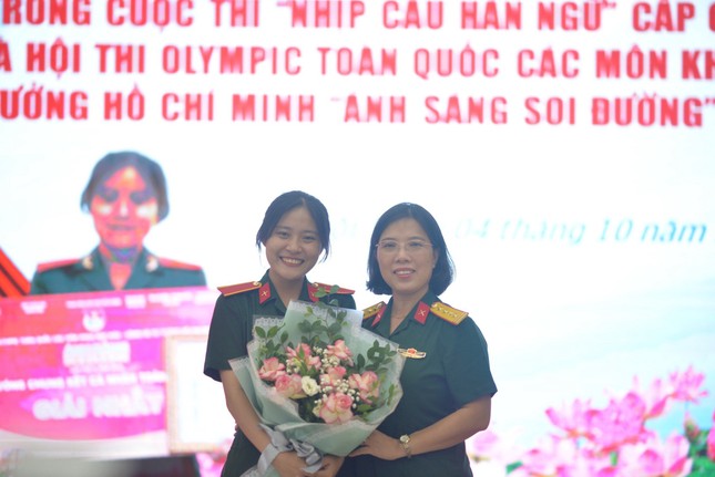 Hành trình theo đuổi ước mơ mang màu xanh áo lính của nữ sinh Học viện Khoa học Quân sự - Ảnh 3.