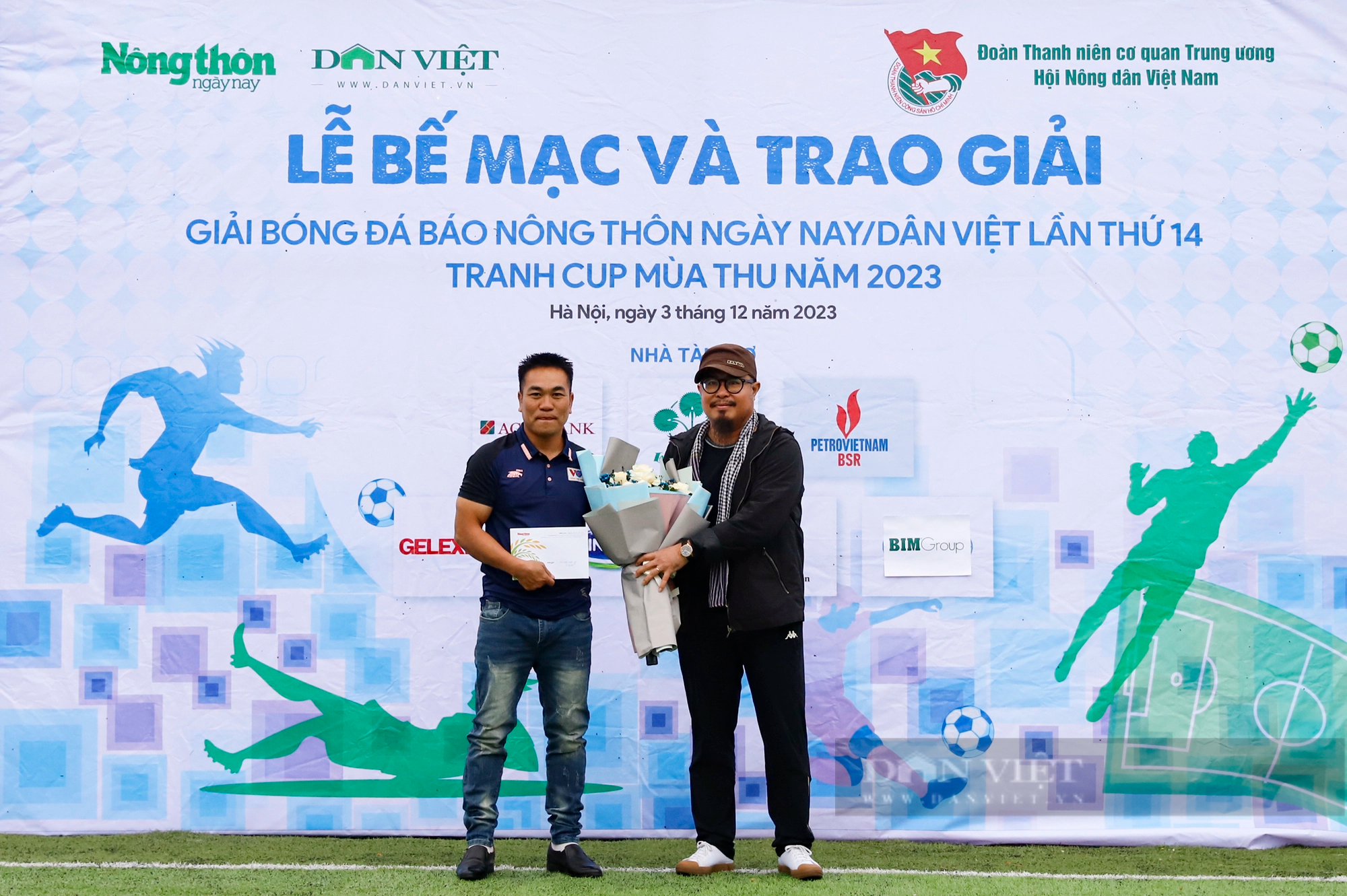 Hình ảnh Lễ bế mạc Giải bóng đá Báo Nông thôn Ngày nay/Dân Việt năm 2023 - Ảnh 6.