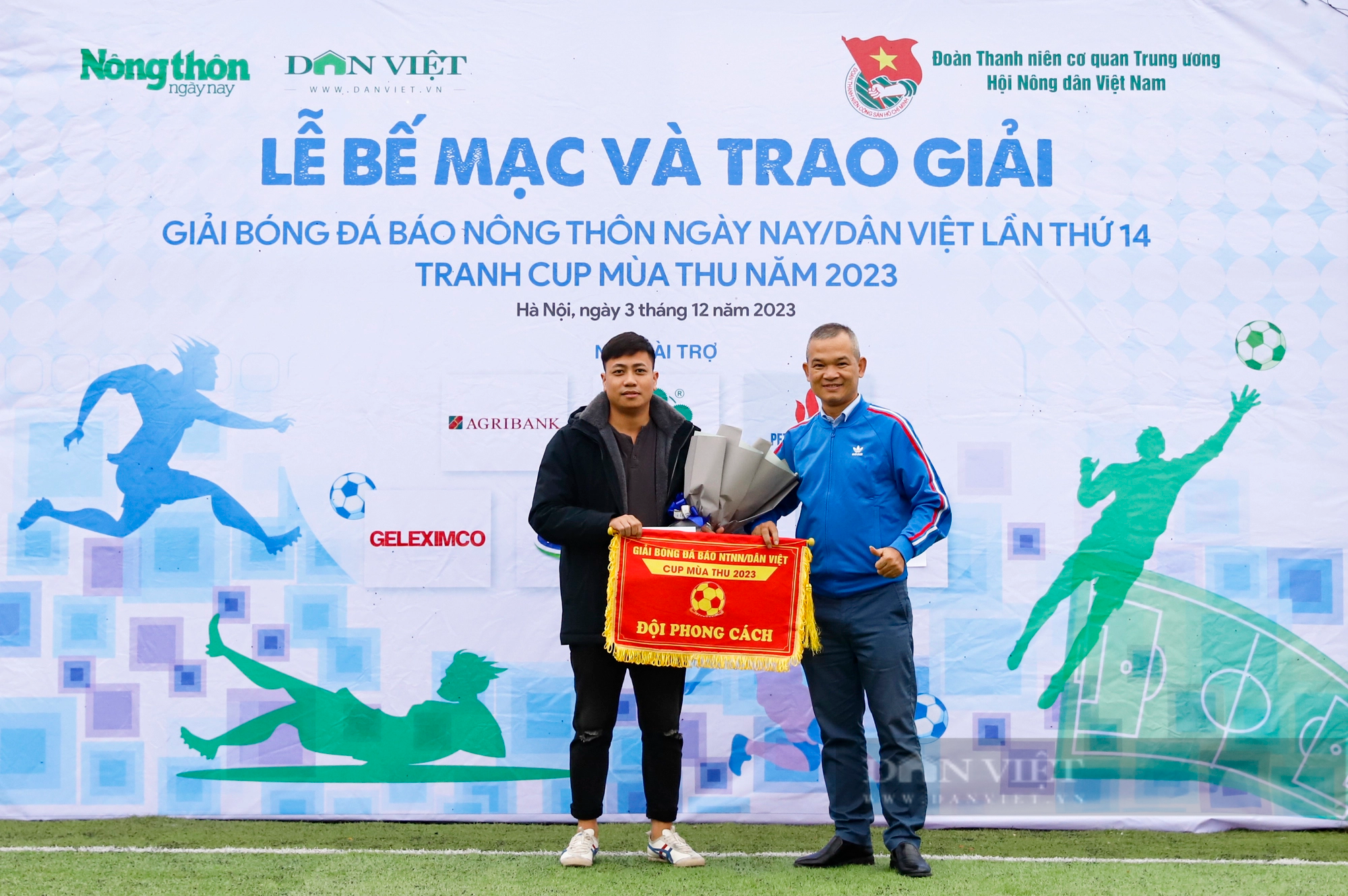 Hình ảnh Lễ bế mạc Giải bóng đá Báo Nông thôn Ngày nay/Dân Việt năm 2023 - Ảnh 7.