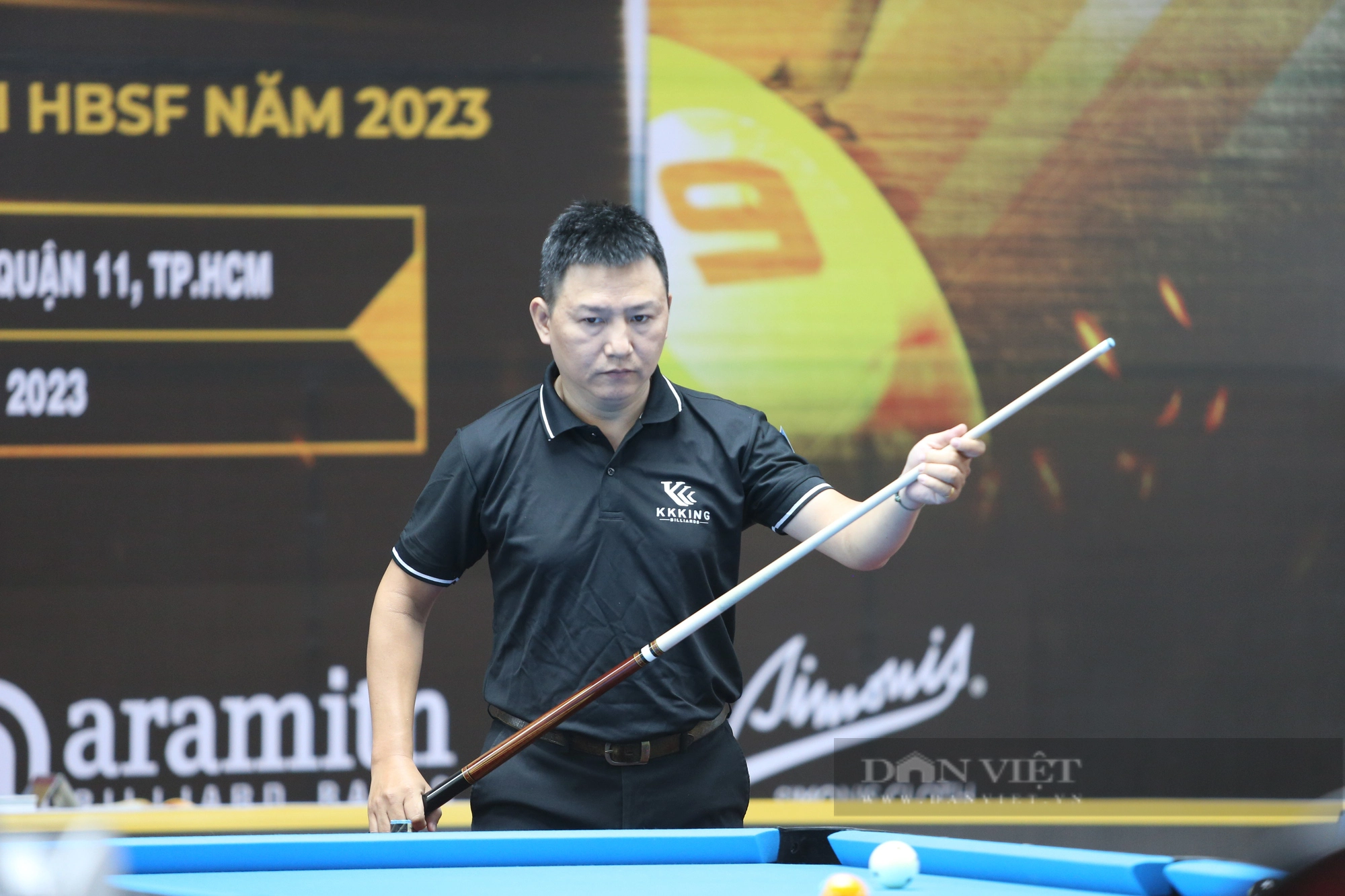 Giải Billiards Pool 9 bi HBSF: Dương Quốc Hoàng bị loại đau đớn  - Ảnh 1.