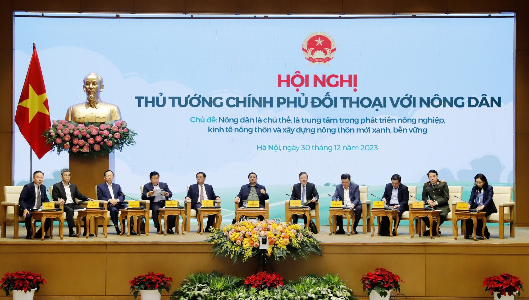 Thủ tướng Phạm Minh Chính: Nông dân xứng đáng là chủ thể, là trung tâm trong phát triển nông nghiệp, xây dựng nông thôn mới - Ảnh 1.