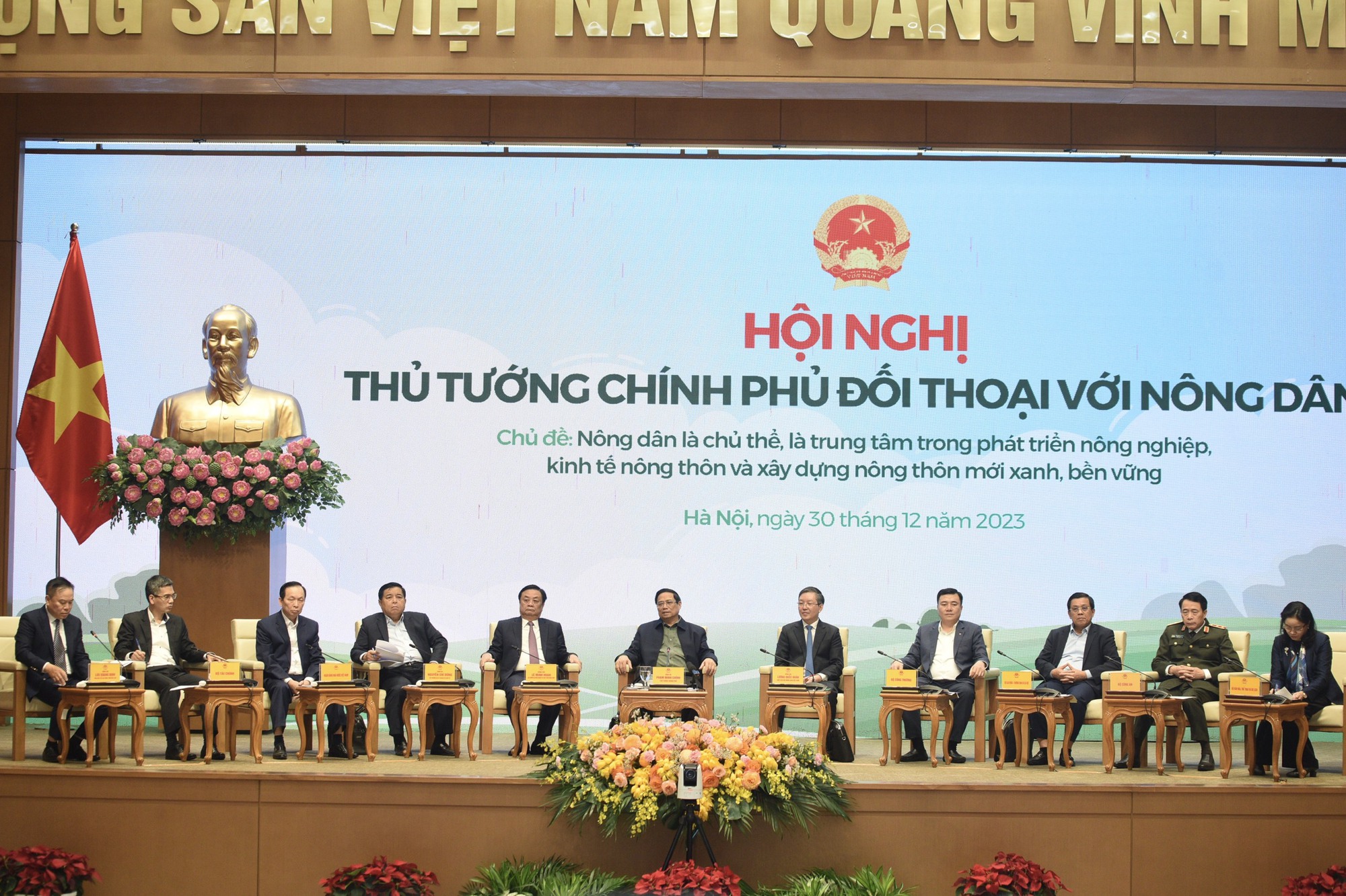 Thủ tướng Phạm Minh Chính đối thoại với nông dân Việt Nam - Ảnh 6.