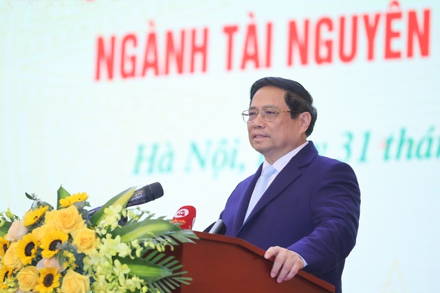 Thủ tướng Chính phủ Phạm Minh Chính dự tổng kết ngành tài nguyên- môi trường 2023 và lưu ý 6 vấn đề trọng tâm - Ảnh 6.