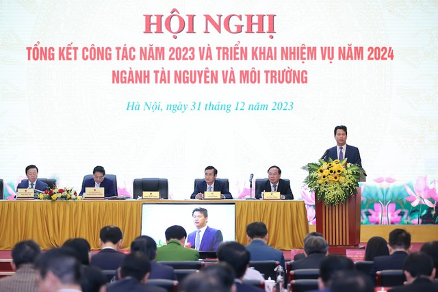 Thủ tướng Chính phủ Phạm Minh Chính dự tổng kết ngành tài nguyên- môi trường 2023 và lưu ý 6 vấn đề trọng tâm - Ảnh 2.