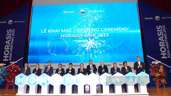 Khai mạc Diễn đàn Hợp tác kinh tế châu Á Horasis 2023 tại tỉnh Bình Dương. Ảnh: Nguyên Vỹ