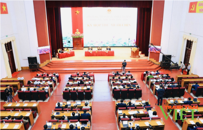 Lai Châu: Khai mạc kỳ họp thứ mười chín, HĐND tỉnh khóa XV - Ảnh 3.