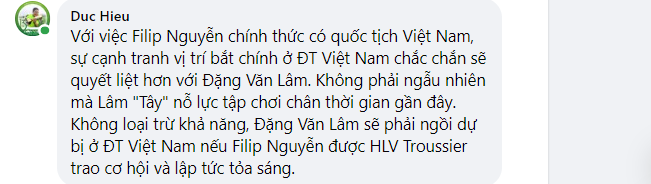 Filip Nguyễn có quốc tịch Việt Nam, CĐV lập tức nhắc tới Đặng Văn Lâm - Ảnh 6.