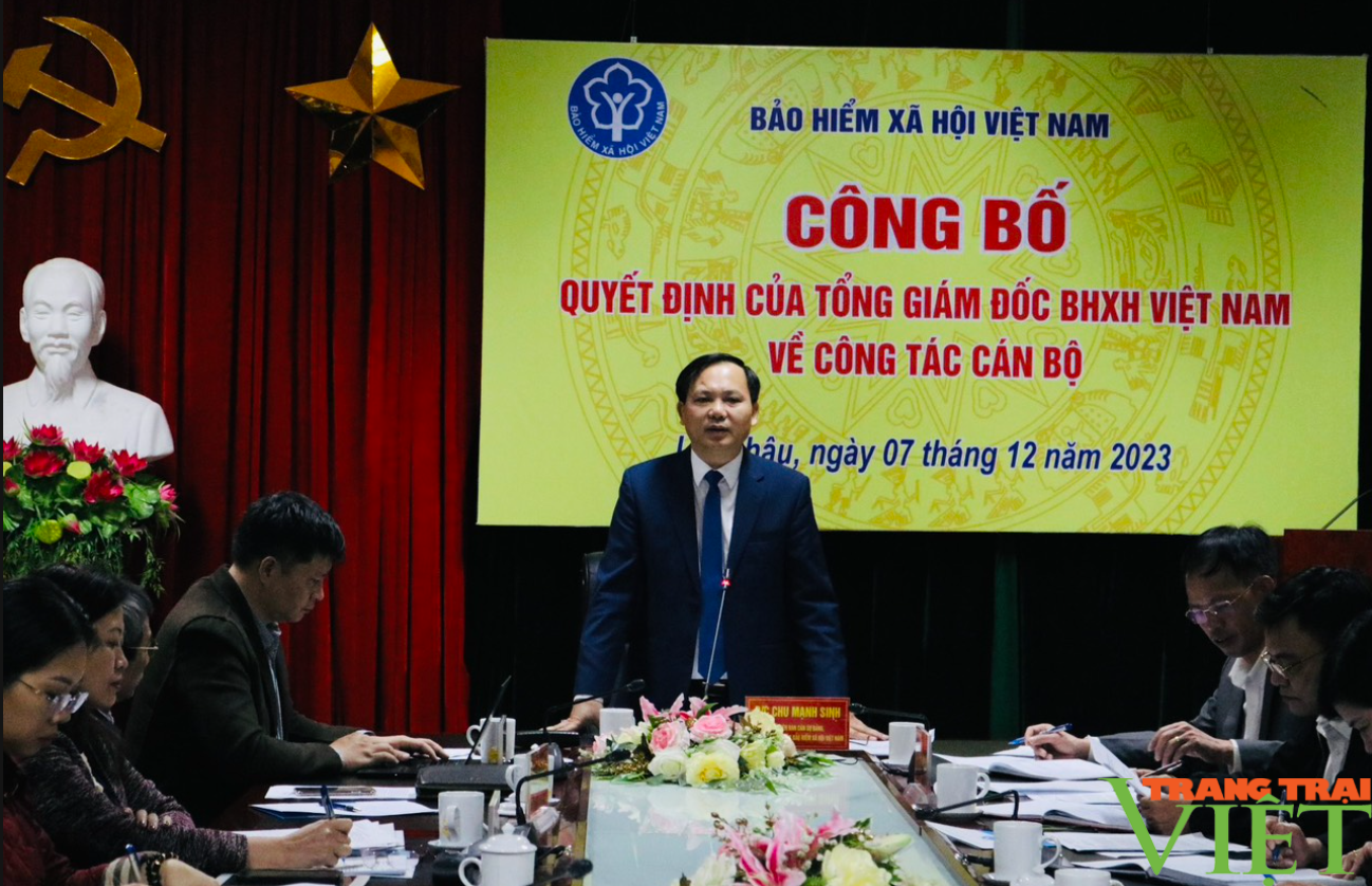 BHXH Lai Châu có Tân Phó giám đốc - Ảnh 1.