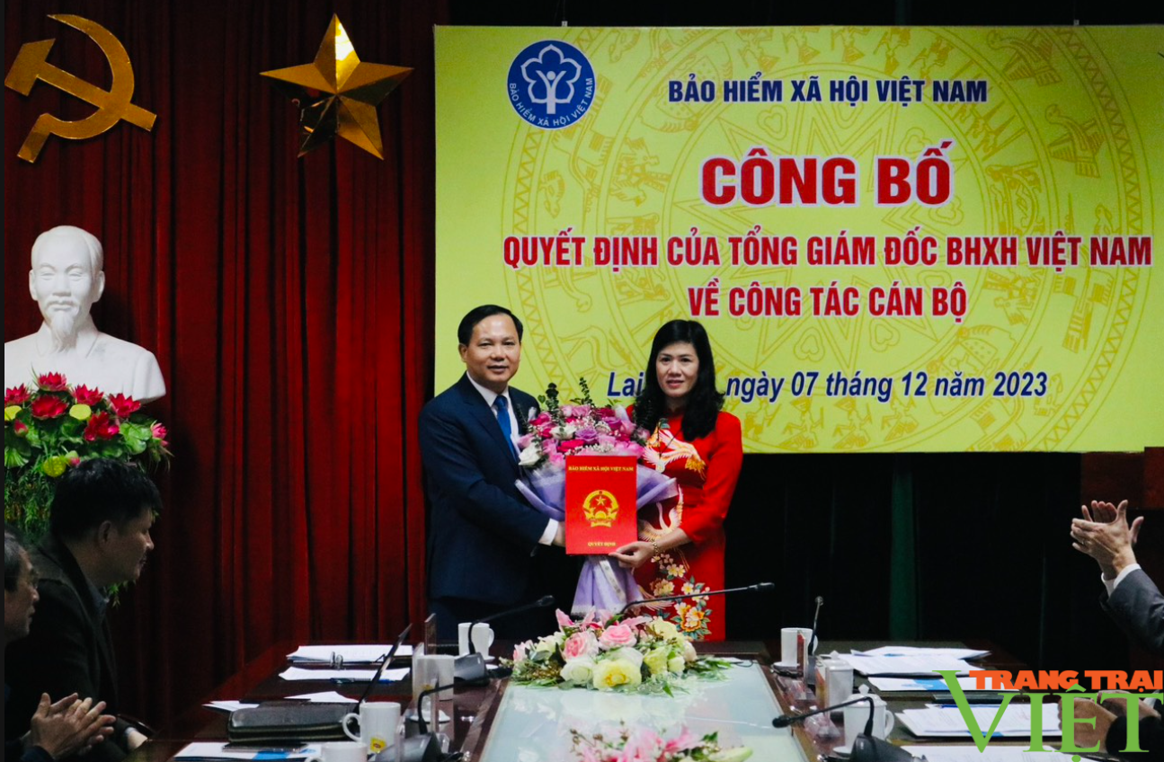 BHXH Lai Châu có Tân Phó giám đốc - Ảnh 2.