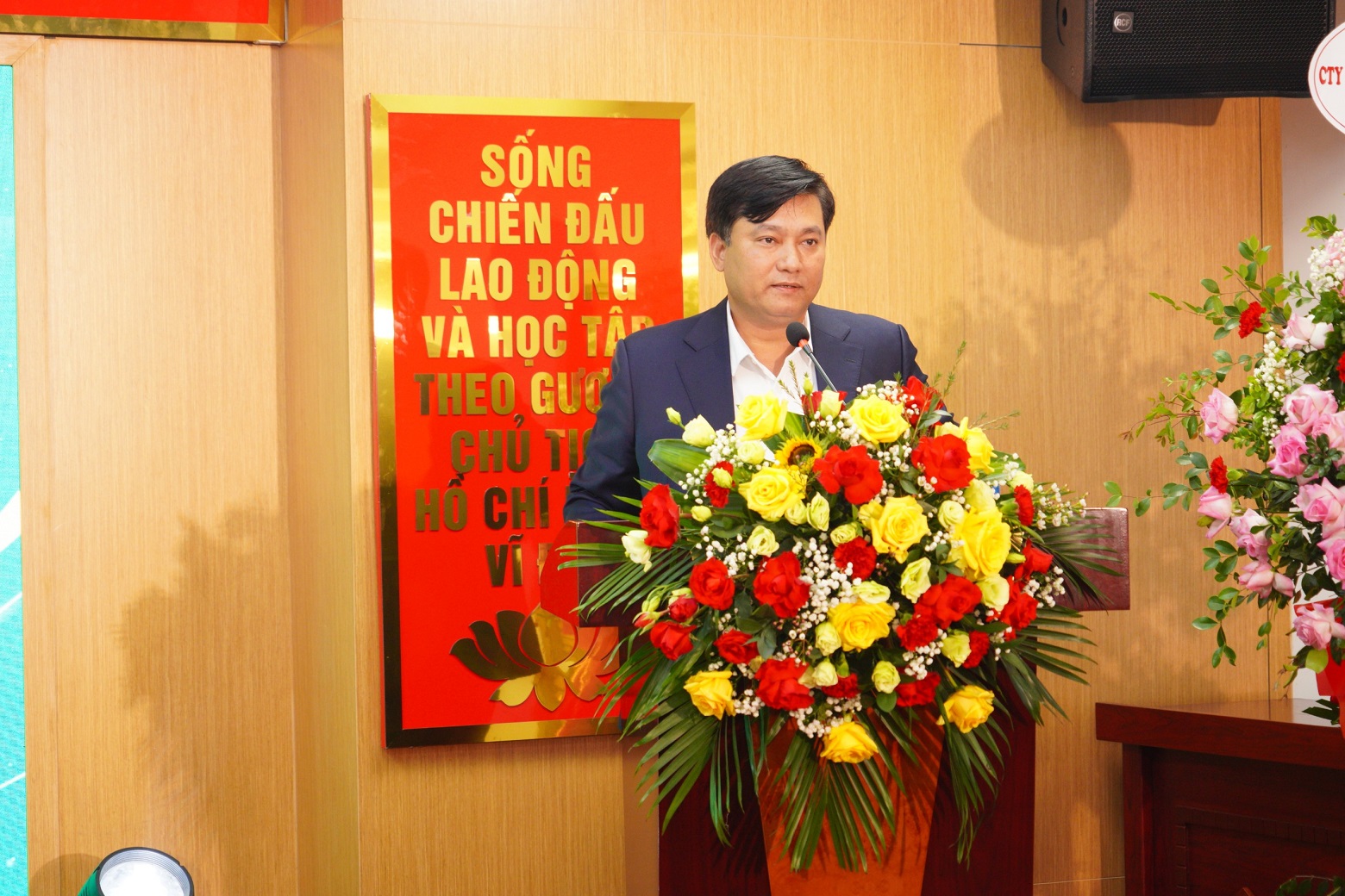 Ông Phạm Toàn Vượng - Tổng Giám đốc Agribank phát biểu tại Lễ ký kết/