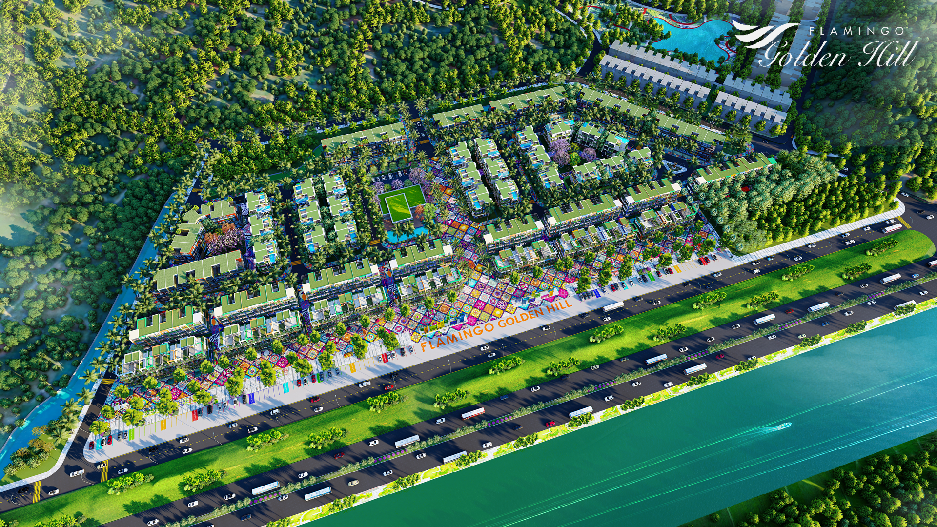 Thành phố Flamingo Golden Hill hấp dẫn nhà đầu tư thông thái với chính sách 15% ban đầu - Ảnh 2.
