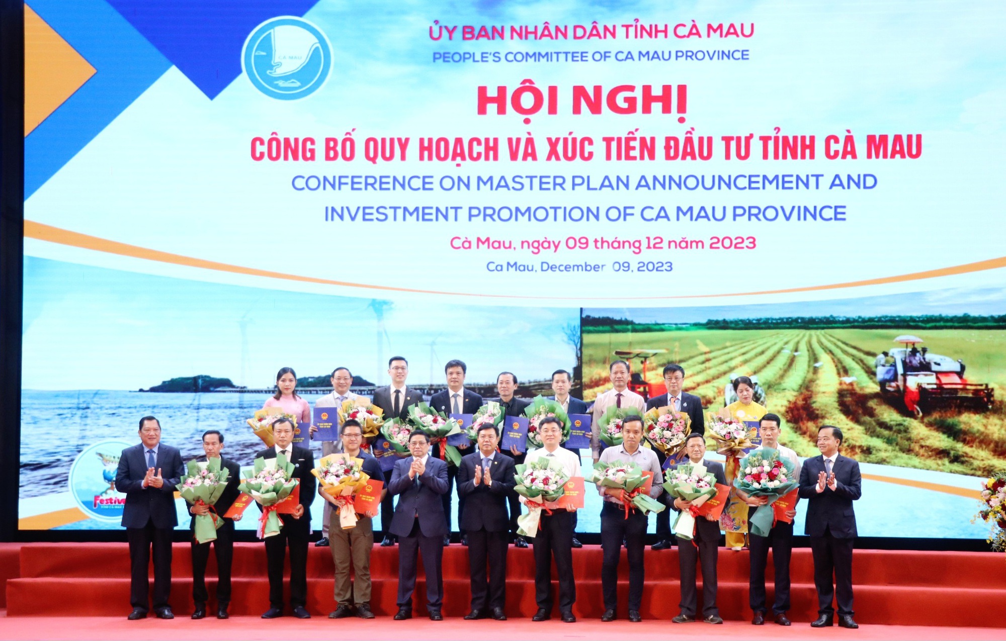 Thủ tướng Chính phủ Phạm Minh Chính dự Hội nghị công bố Quy hoạch và xúc tiến đầu tư tại Cà Mau - Ảnh 3.