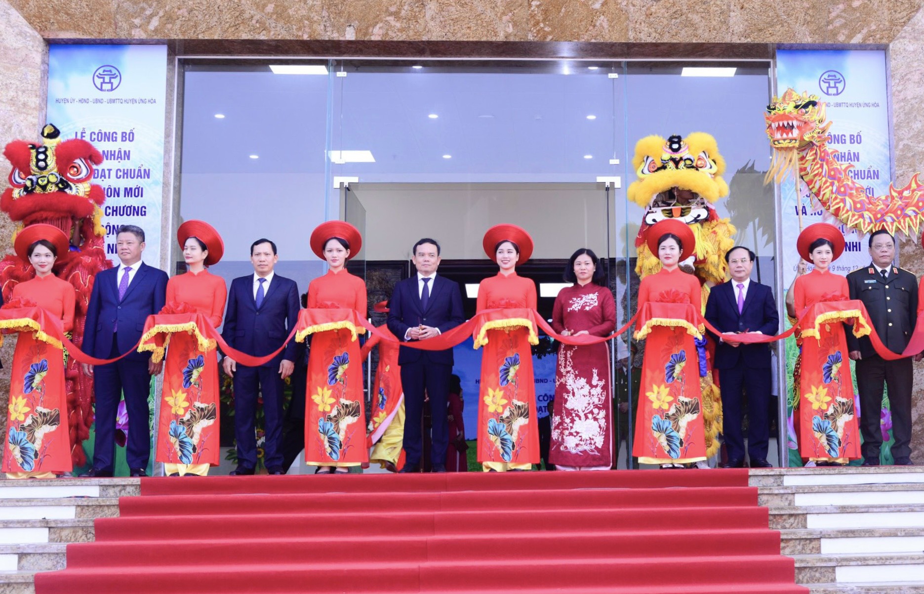 Phó Thủ tướng Chính phủ Trần Lưu Quang dự lễ công bố huyện Ứng Hòa, Hà Nội đón nhận huyện nông thôn mới - Ảnh 6.