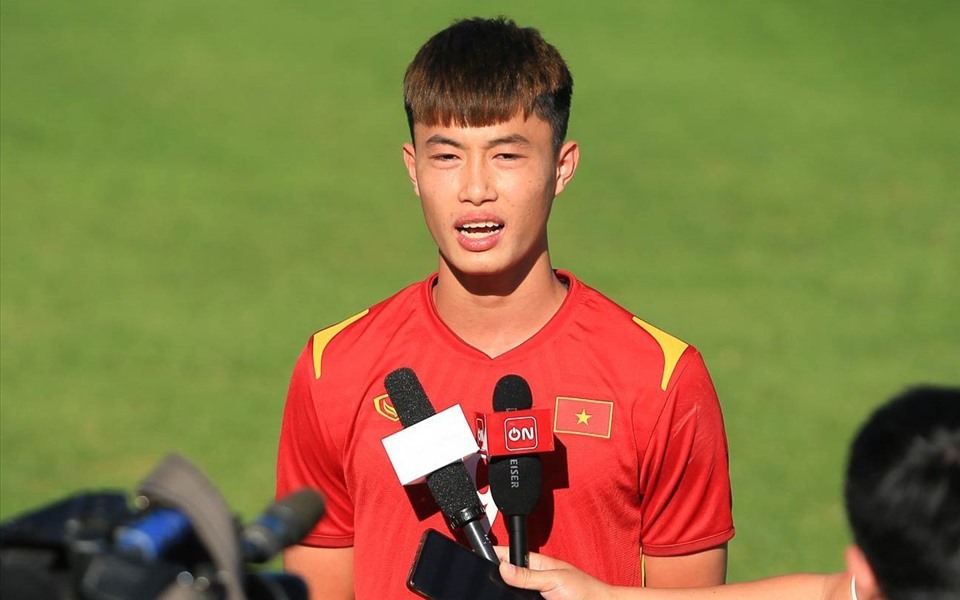 Tiền vệ U20 Việt Nam Nguyễn Văn Trường: "Chúng tôi quyết giành vé dự World Cup"