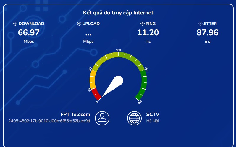 儘管光纜在越南減少了 4/5 的路線，電信公司仍提供互聯網連接以實現國際化