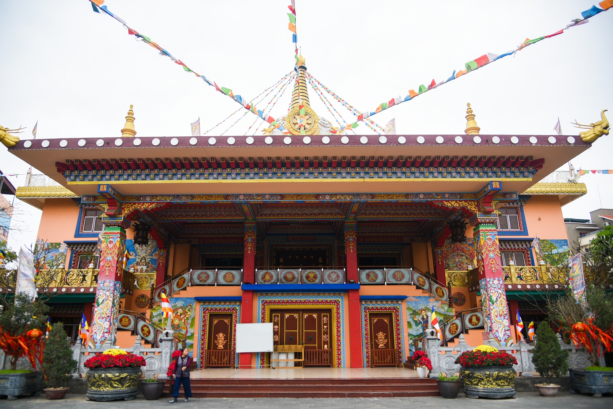 Khám phá ngôi chùa Tây Tạng 600 năm tuổi độc nhất tại Hà Nội - Ảnh 4.