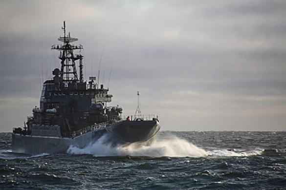 Tàu chiến của Hạm đội phương Bắc Nga ra khơi với vũ khí hạt nhân trên tàu - Ảnh 1.