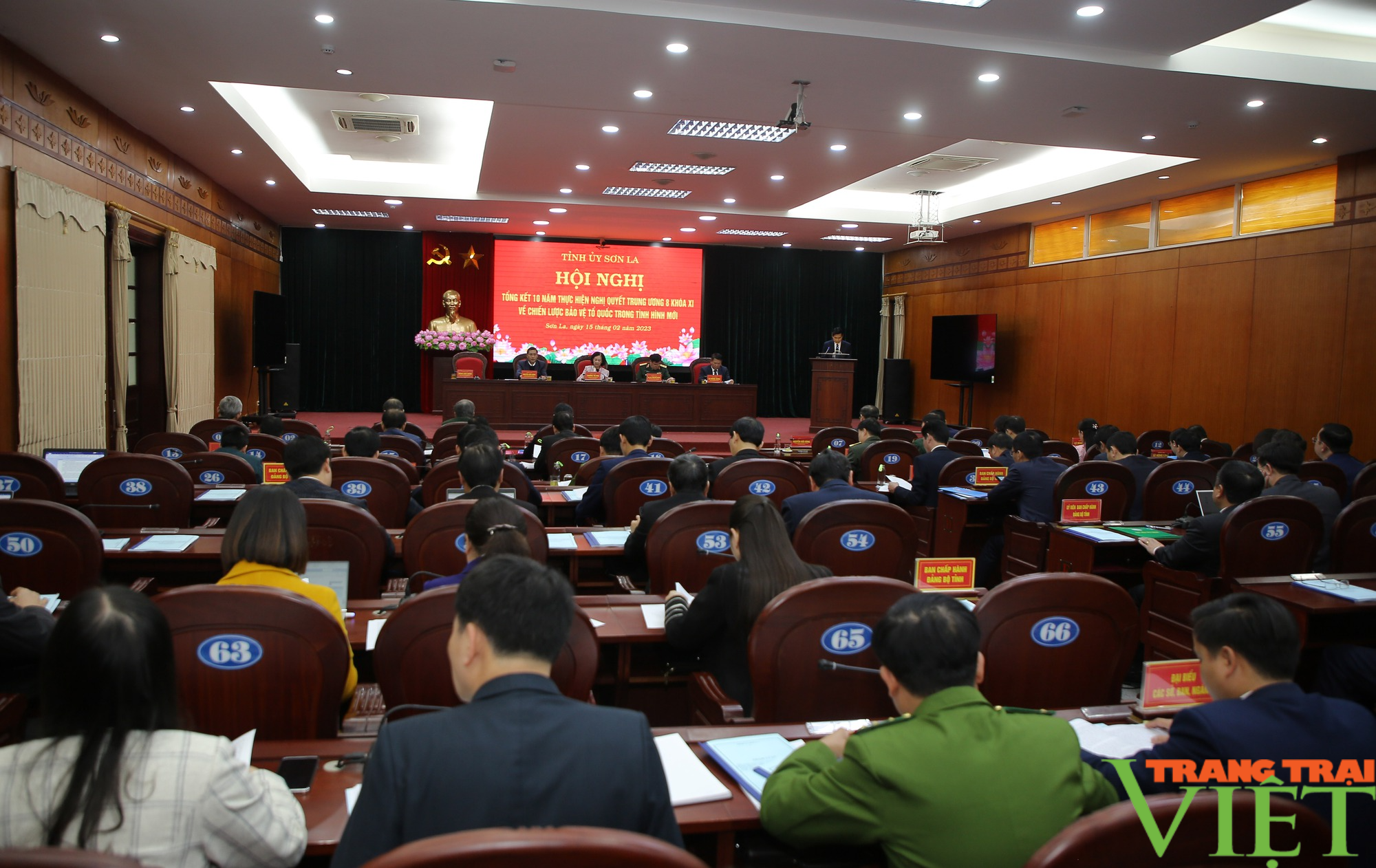 Trưởng Ban Tổ chức Trung ương dự hội nghị tổng kết 10 năm thực hiện Nghị quyết Trung ương 8, khóa XI tại Sơn La - Ảnh 1.