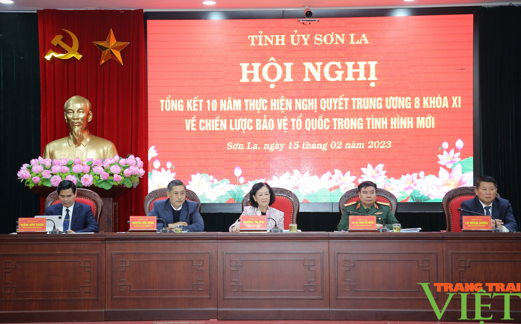 Trưởng Ban Tổ chức Trung ương dự hội nghị tổng kết 10 năm thực hiện Nghị quyết Trung ương 8, khóa XI tại Sơn La - Ảnh 2.