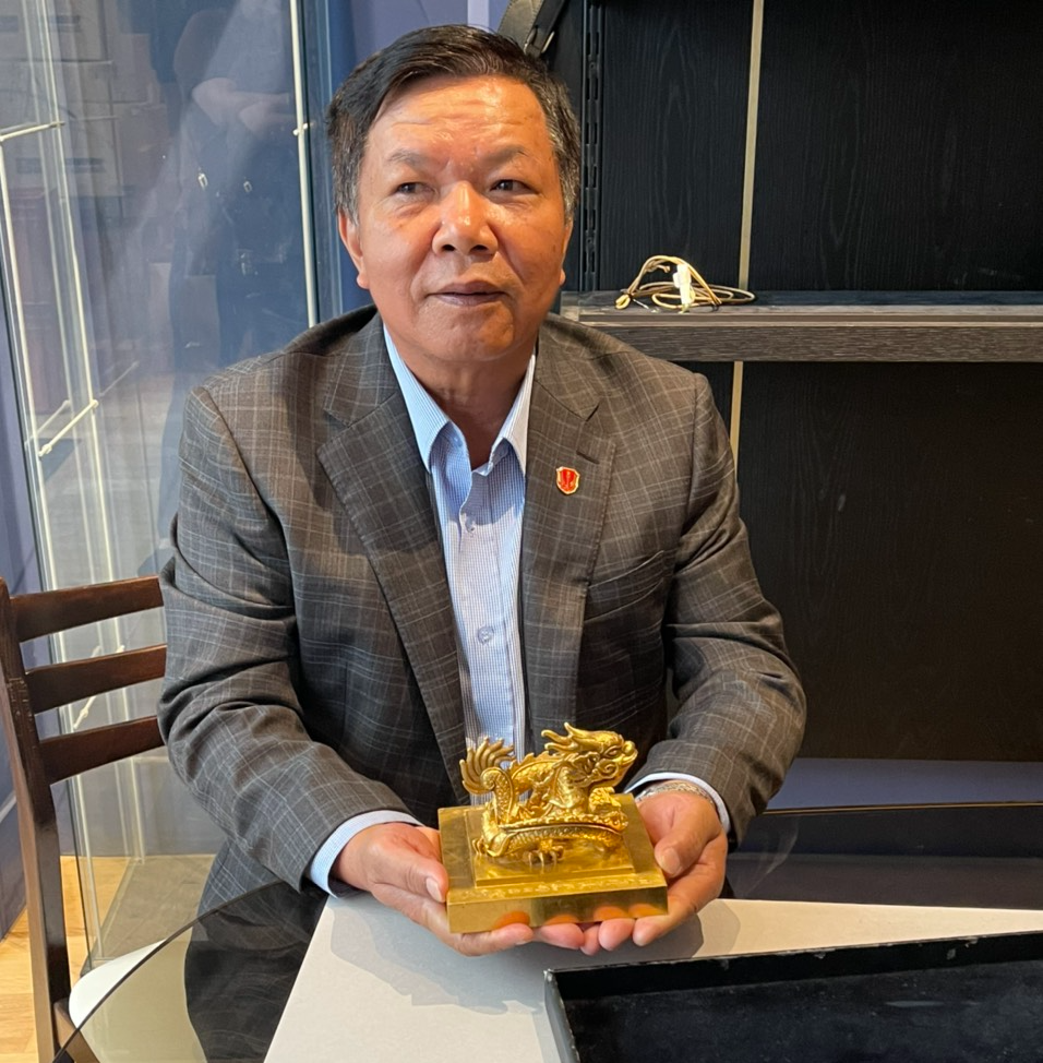 Hé lộ về doanh nghiệp của đại gia Bắc Ninh chi 153 tỷ đồng mua ấn vàng Hoàng Đế chi bảo - Ảnh 1.