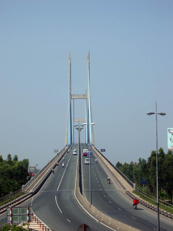 Đây là cây cầu đẹp nhất Vĩnh Long, nối miền quê sông nước này với vùng đất Tiền Giang - Ảnh 3.