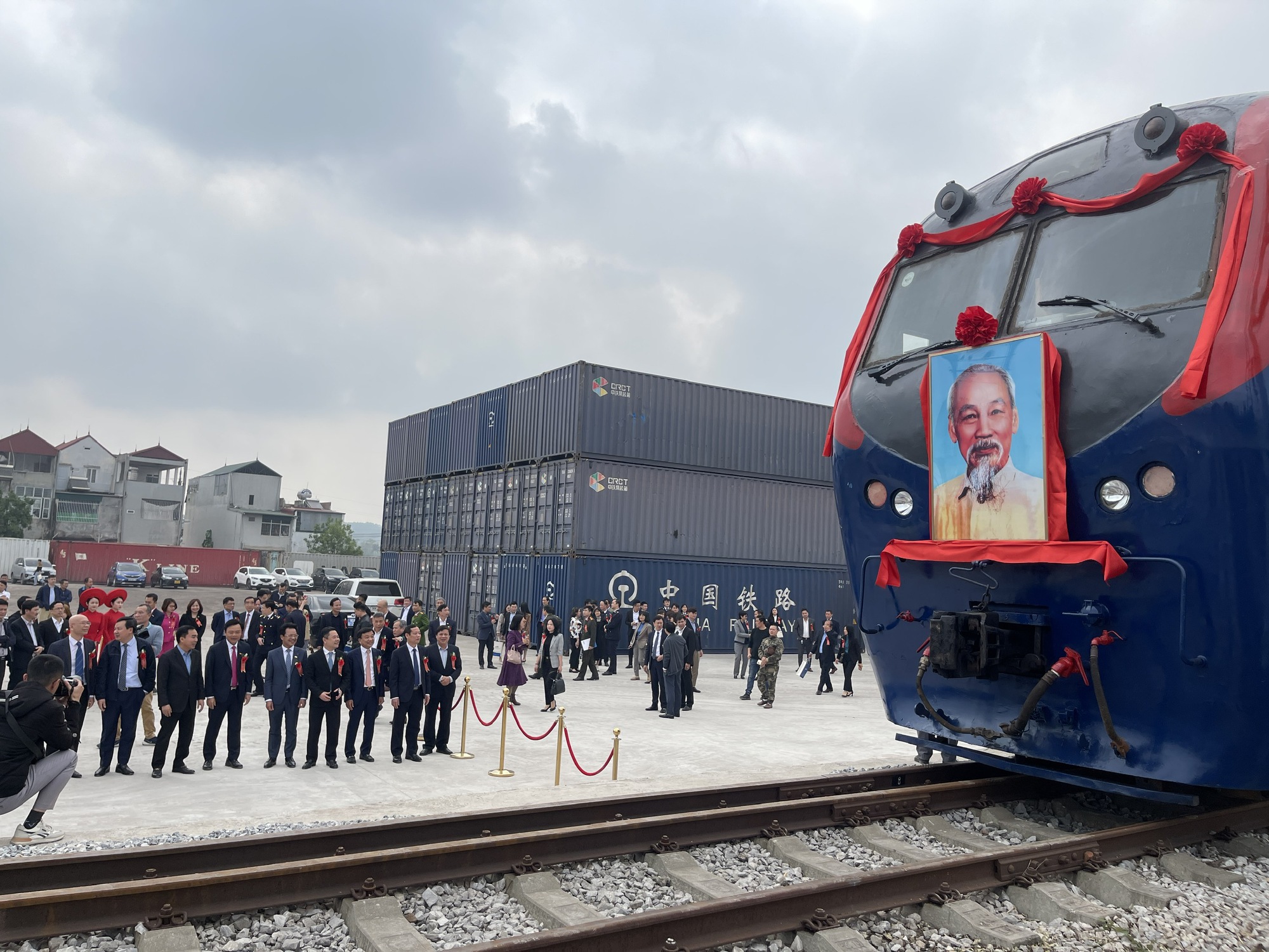 Chính thức có đường sắt từ ga Kép, Bắc Giang tới Trung Quốc - Nga - Châu âu - Ảnh 1.