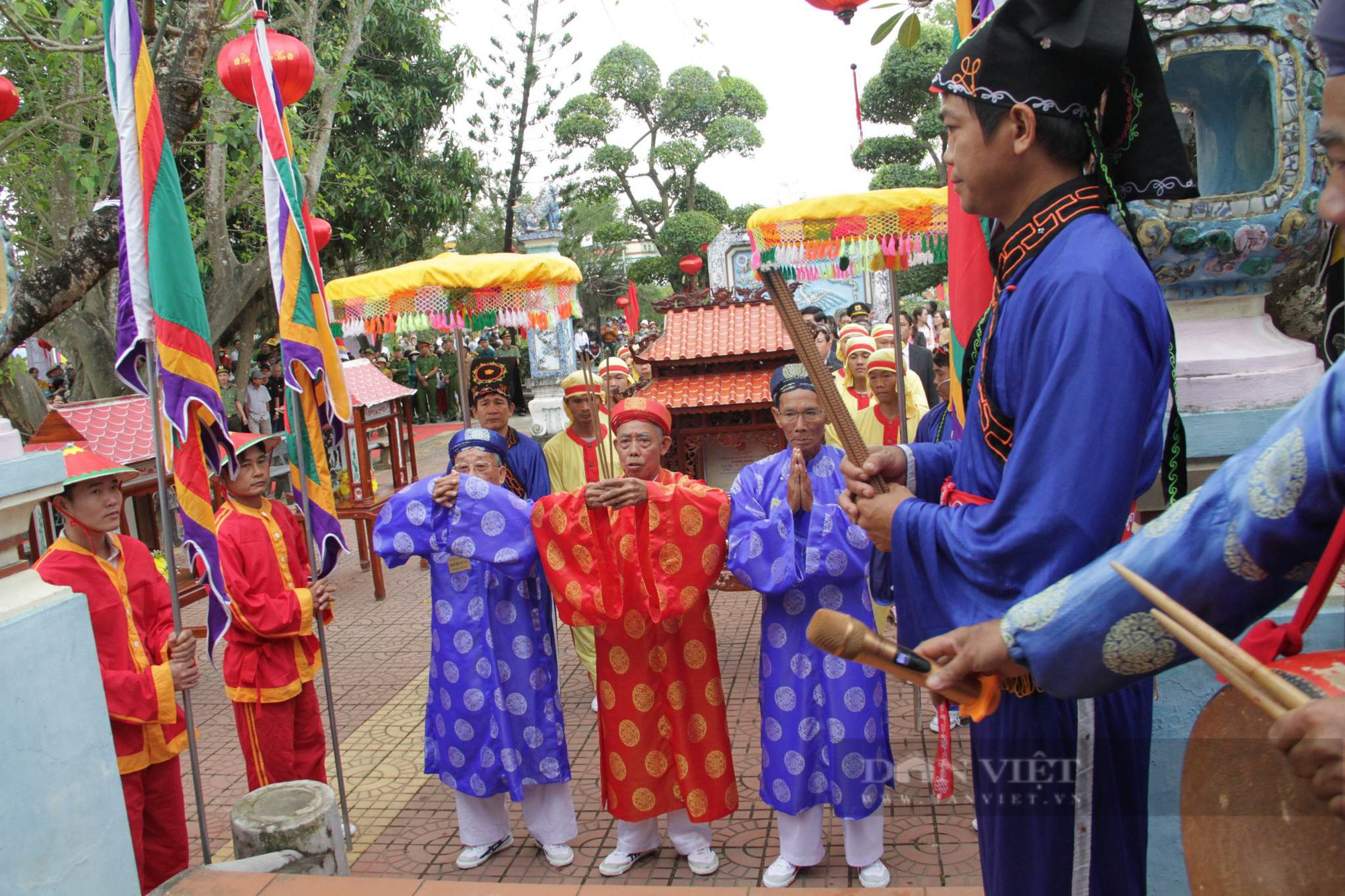 Độc đáo Lễ hội Chùa Bà - Cảng thị Nước Mặn &quot;nổi tiếng&quot; tại Bình Định - Ảnh 2.