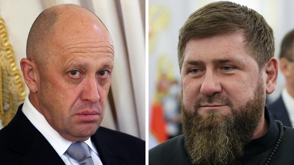 Thủ lĩnh Chechnya có phản ứng bất ngờ với ông chủ tập đoàn lính đánh thuê Wagner - Ảnh 1.