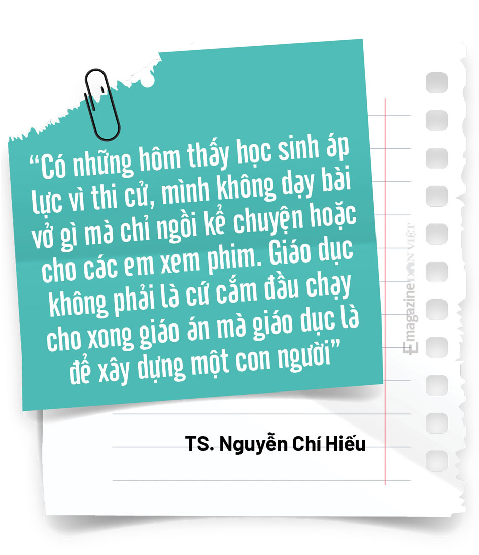 Tiến sĩ Nguyễn Chí Hiếu: “Hãy để trẻ được trải nghiệm cuộc sống muôn màu” - Ảnh 9.
