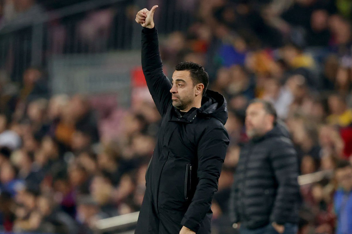 HLV Xavi hài lòng khi Barca tiếp tục cho Real “hít khói” - Ảnh 1.