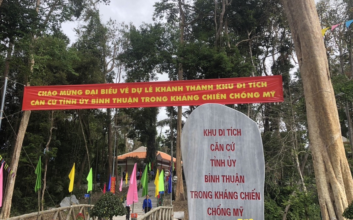 Khánh thành Khu di tích Căn cứ Tỉnh ủy Bình Thuận trong kháng chiến chống Mỹ