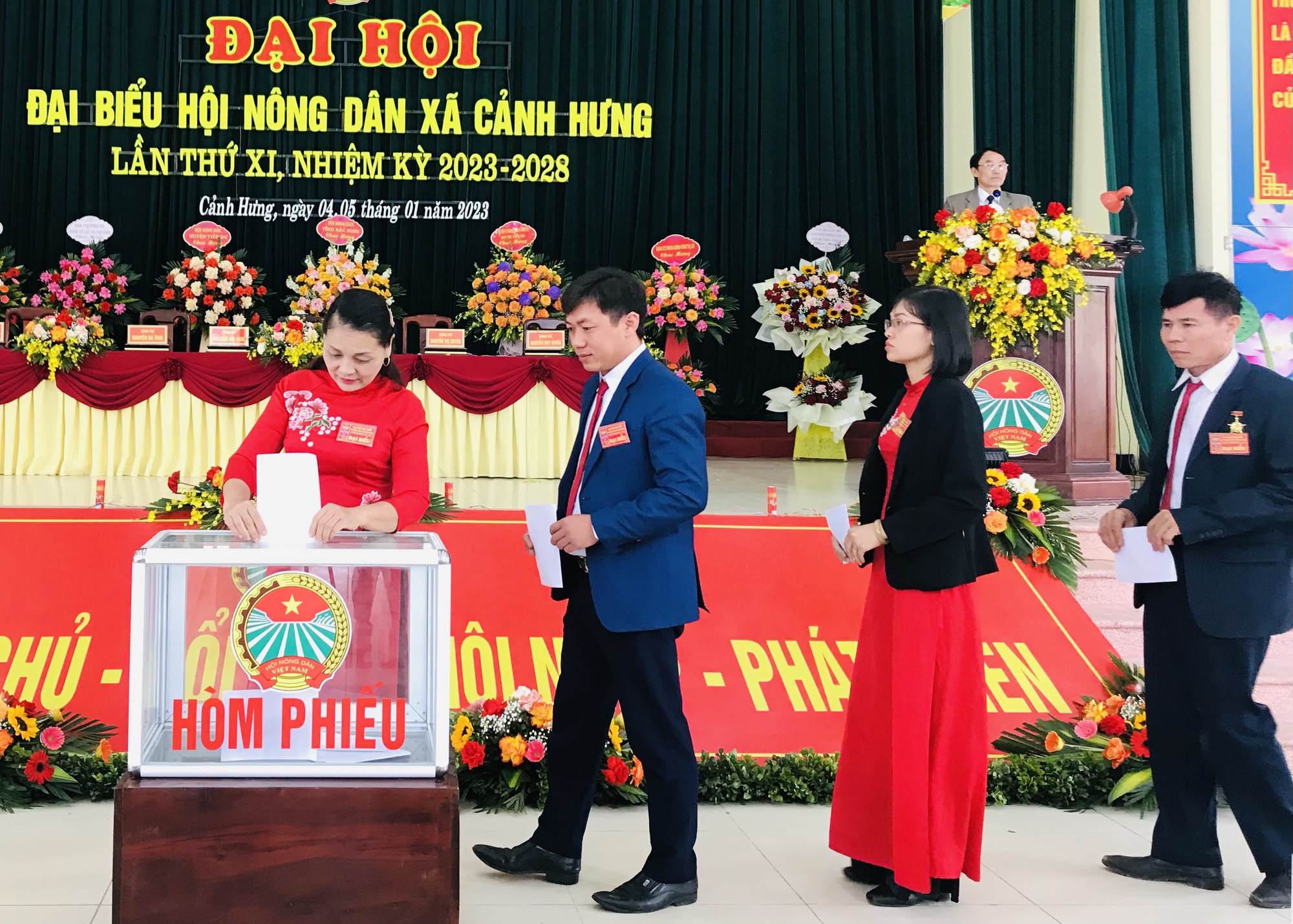 Hội Nông dân huyện Tiên Du, tỉnh Bắc Ninh tích cực chỉ đạo tổ chức Đại hội cấp cơ sở - Ảnh 2.