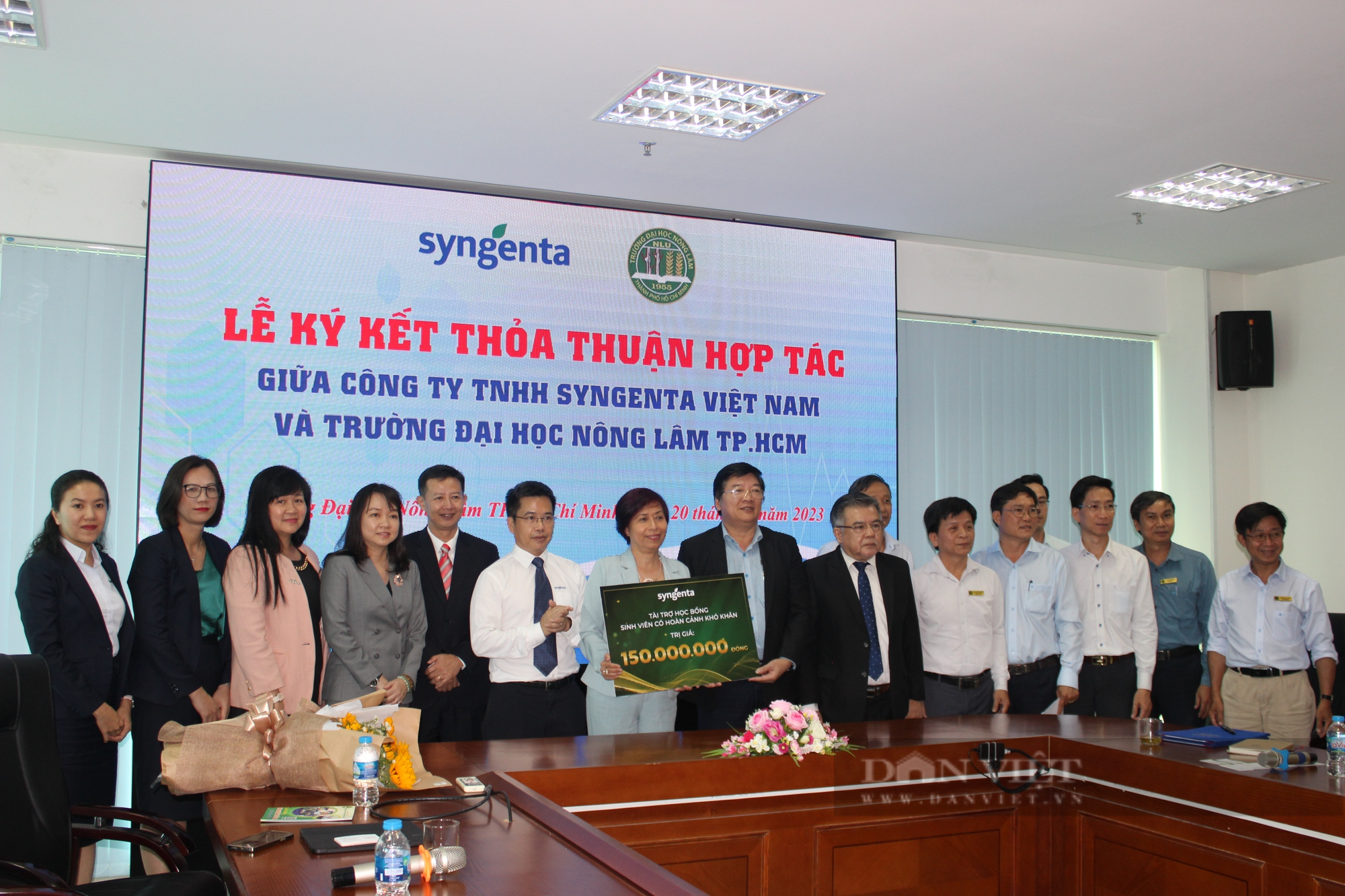 Syngenta Việt Nam ký kết hợp tác cùng Trường ĐH Nông Lâm TP.HCM nhằm thúc đẩy phát triển nhân lực nông nghiệp chất lượng cao - Ảnh 6.