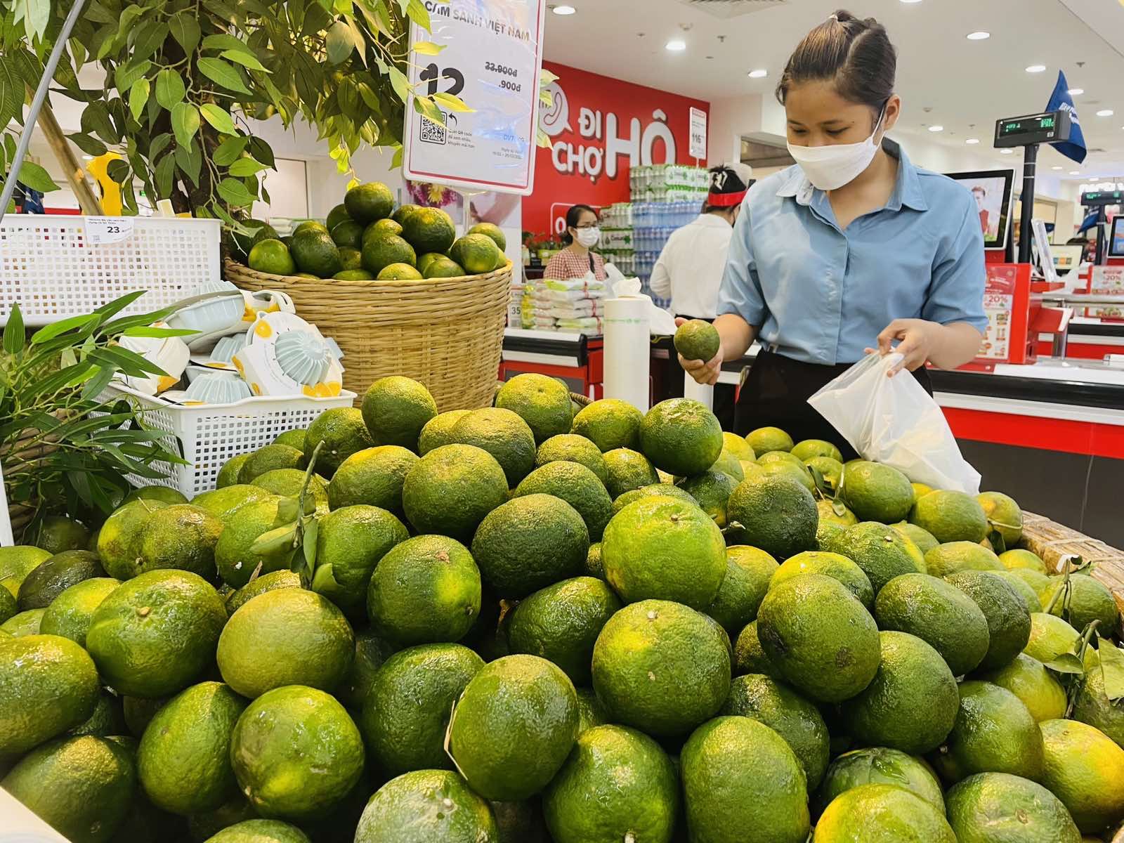 Không chỉ cam sành, nhiều loại trái cây đang đổ đống tại TP.HCM, giá siêu rẻ - Ảnh 4.