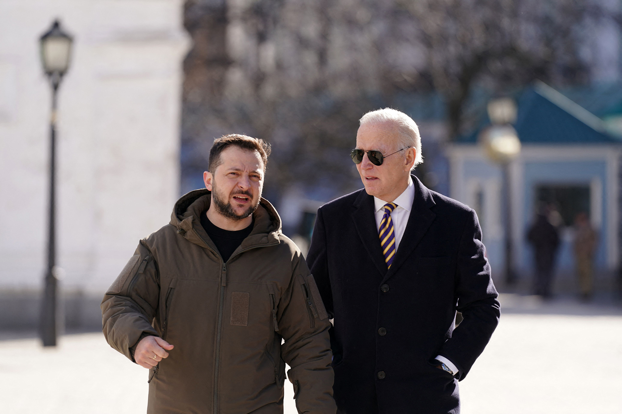 Nóng: Tổng thống Mỹ Biden gây bất ngờ lớn khi đang ở thăm Kiev, Ukraine - Ảnh 3.