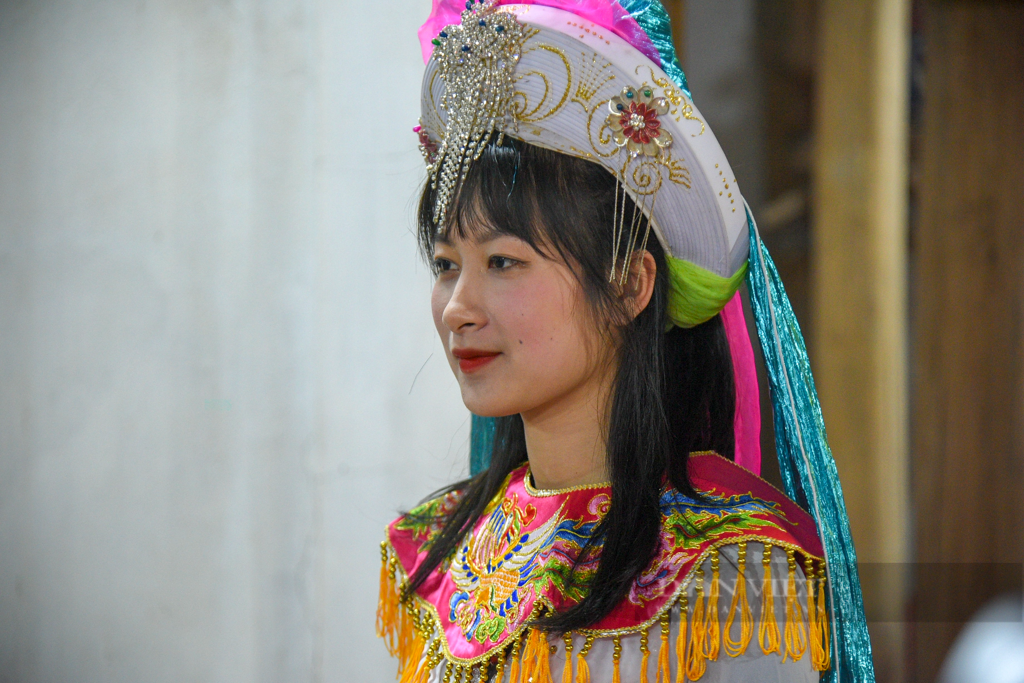 Đầu xuân về làng cổ Đường Yên xem lễ hội kén rể - Ảnh 3.