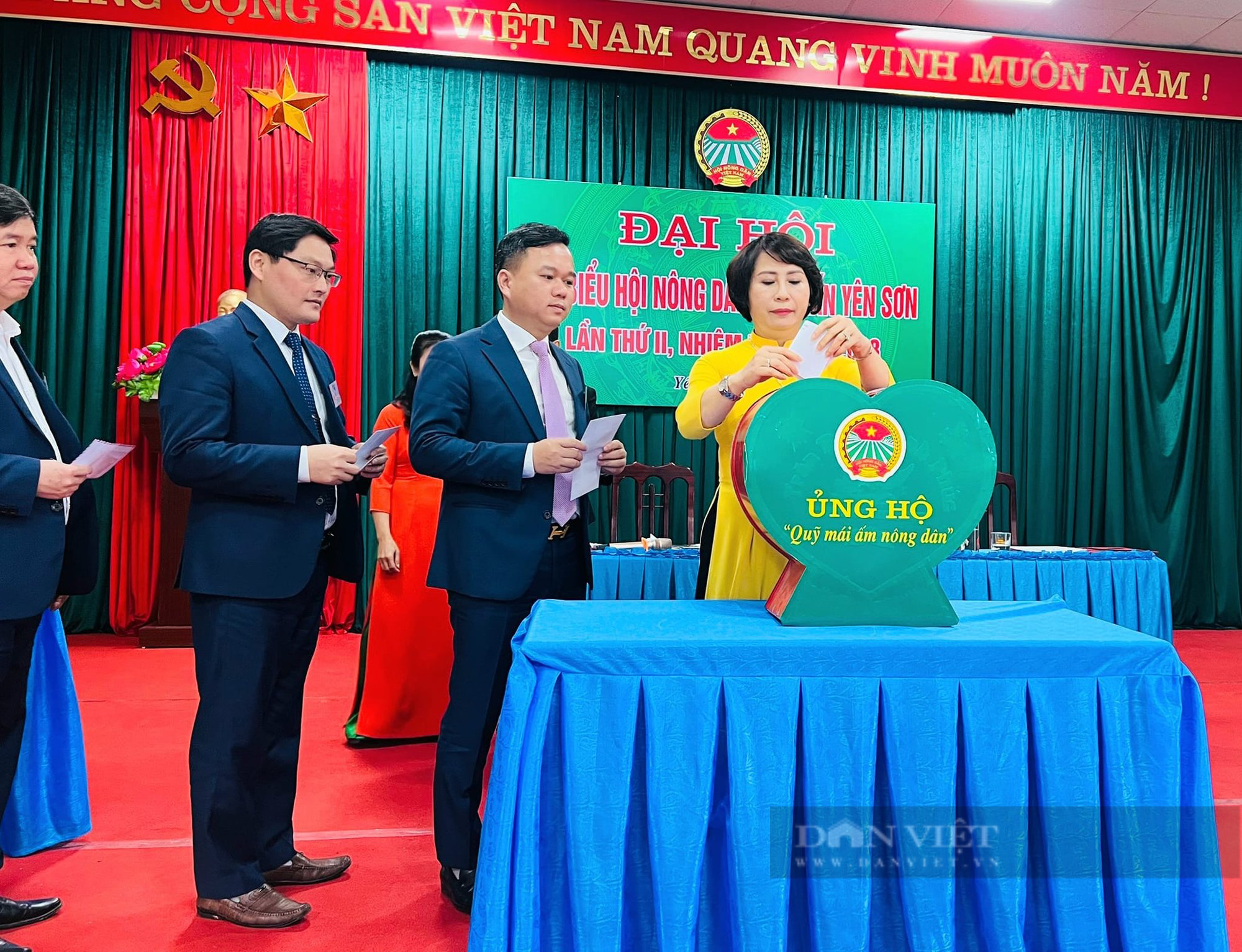 Tuyên Quang: Đại hội điểm Hội Nông dân thị trấn Yên Sơn thực hiện đại biểu không chúc mừng hoa, ủng hộ Quỹ “Mái ấm Nông dân” - Ảnh 3.