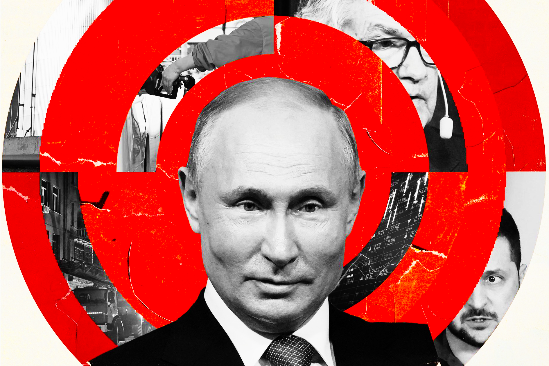 Ngày 24 tháng 2 năm 2023 sẽ đánh dấu một năm kể từ khi Tổng thống Nga Vladimir Putin ra lệnh tiến hành một cuộc tấn công toàn diện vào Ukraine. Ảnh: @ANTHONY GERACE.