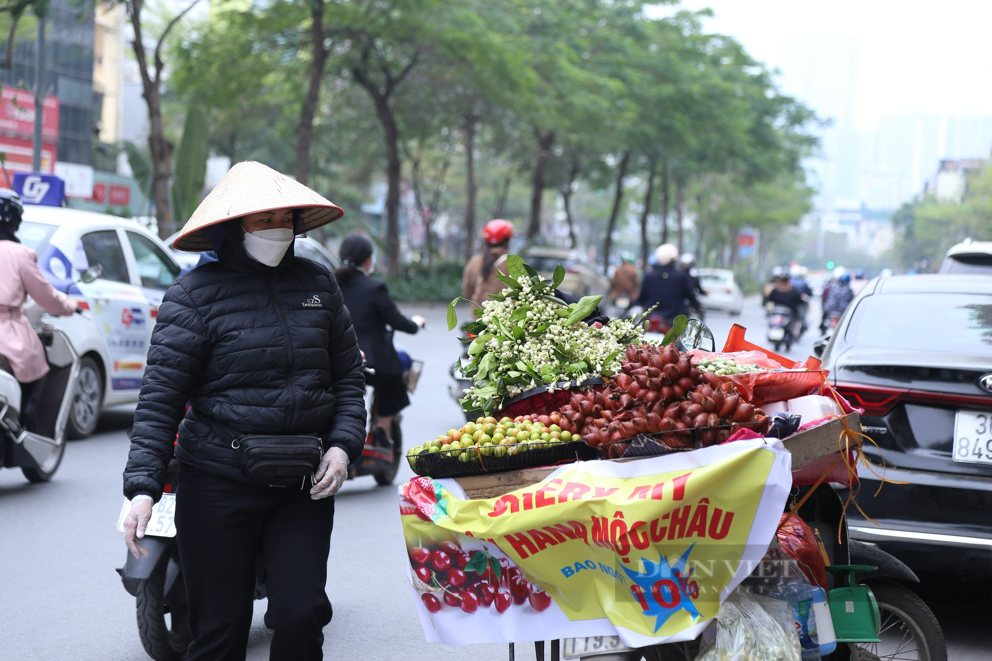 Người dân Hà Nội mê loài hoa dân dã hương thơm nồng nàn, hoa bưởi thành hàng đắt đỏ - Ảnh 4.