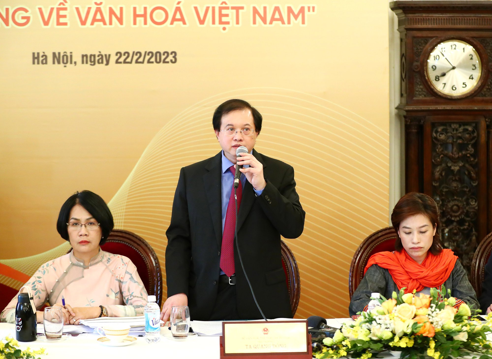 Hội thảo &quot;80 năm Đề cương về văn hóa Việt Nam (1943-2023) - Khởi nguồn và động lực phát triển&quot; - Ảnh 1.