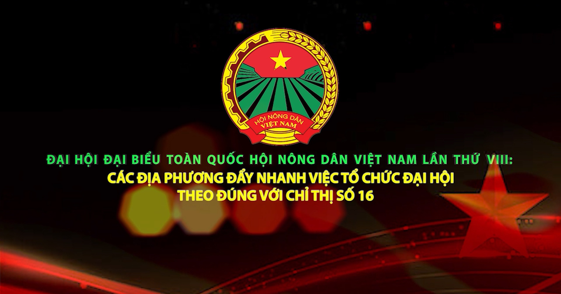 Đại Hội đại Biểu Toàn Quốc Hội Nông Dân Việt Nam Lần Thứ Viii Các địa Phương đẩy Nhanh Việc Tổ 9033