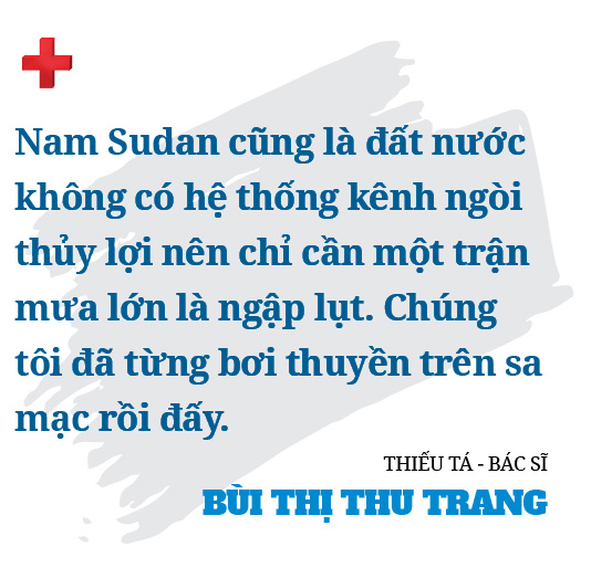 Nữ bác sĩ - chiến sĩ mũ nồi xanh ở Nam Sudan: &quot;Tôi có vinh dự mà không phải bác sĩ nào cũng có được&quot; - Ảnh 2.