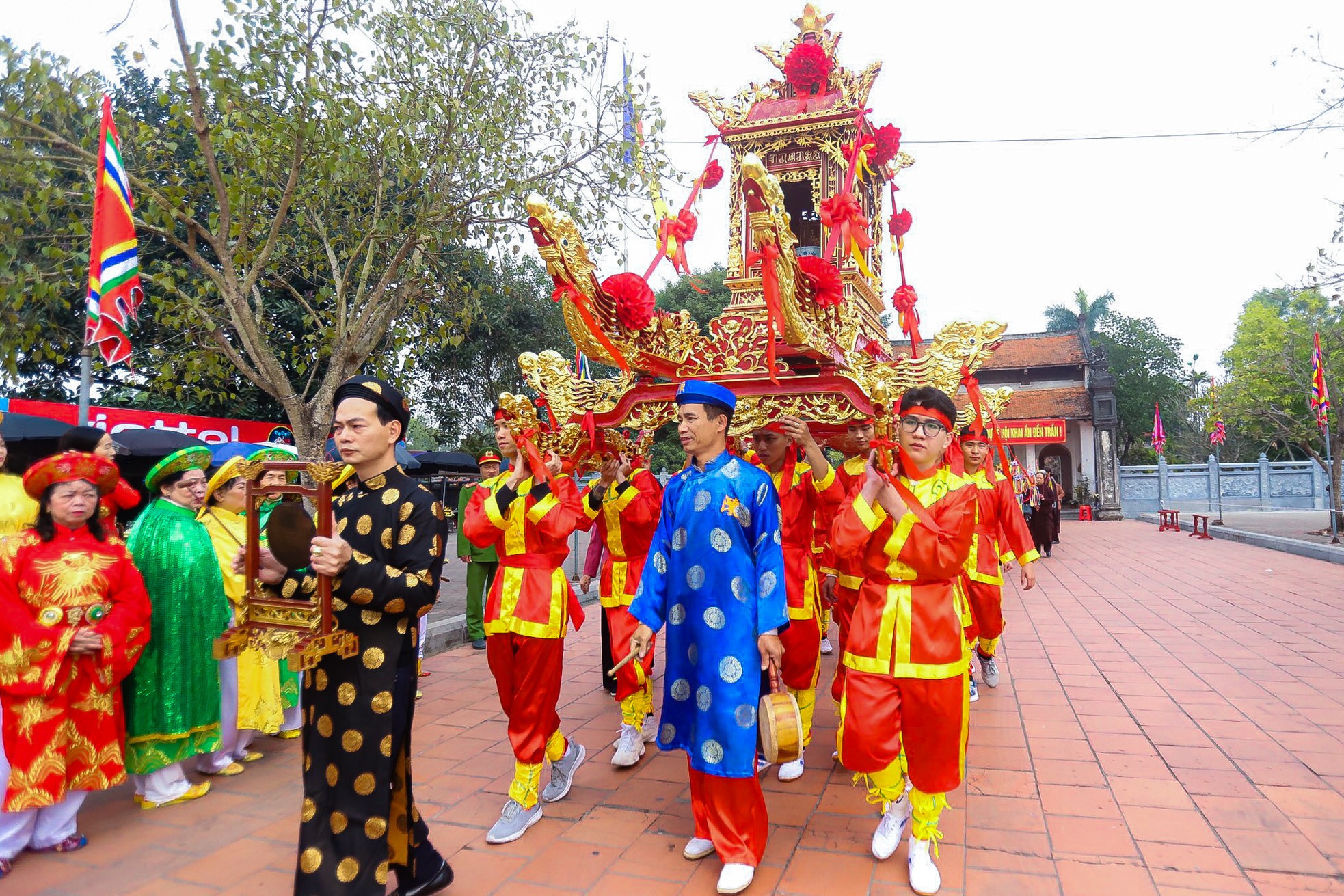 Nghi lễ mở màn Lễ hội khai ấn đền Trần 2023 - Ảnh 3.