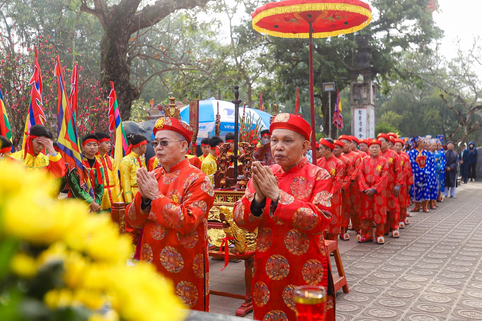 Nghi lễ mở màn Lễ hội khai ấn đền Trần 2023 - Ảnh 6.